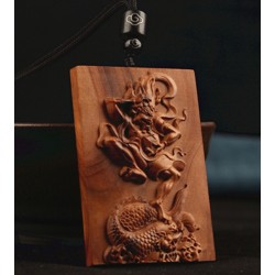 木雕定製無事牌掛件令牌定做款式