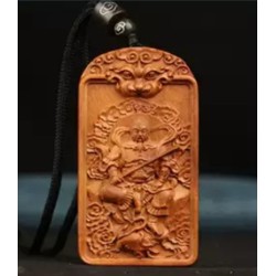 木雕定製無事牌掛件令牌定做款式