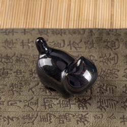 小貓咪漂漆手工藝品桌面擺件